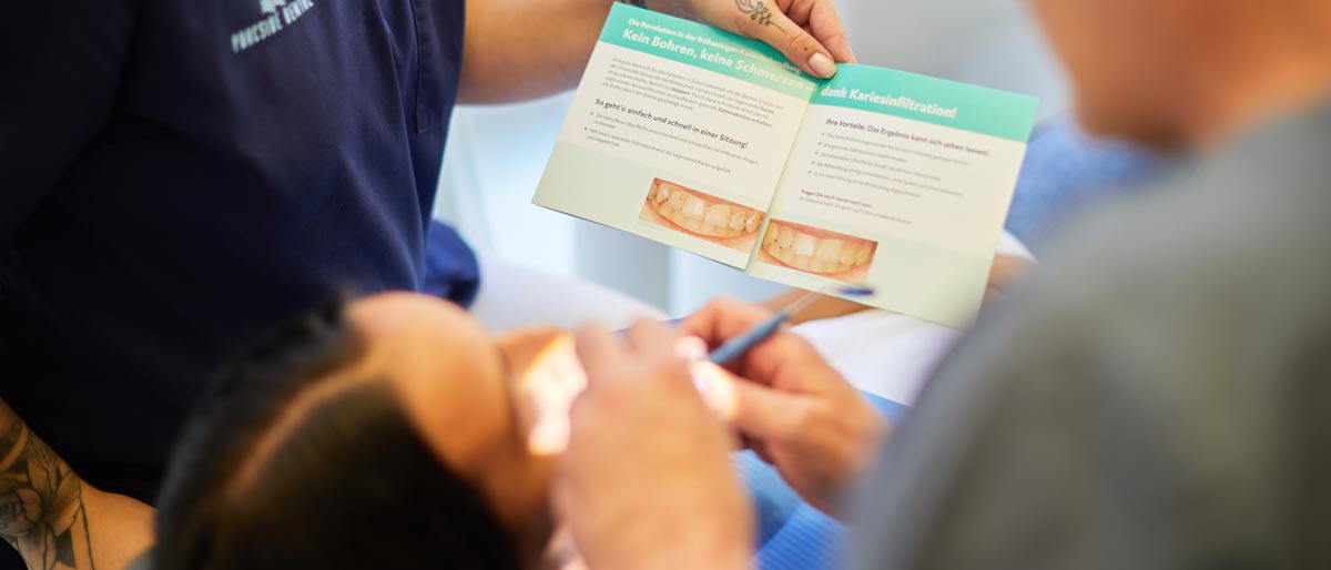 Zahngesundheitskonzept